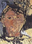 Portrait of Pablo Picasso (mk39) Amedeo Modigliani